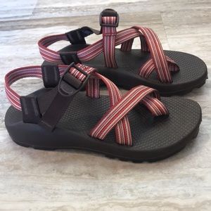 Chaco Sandals Ladies Size 9 Brown & Orange